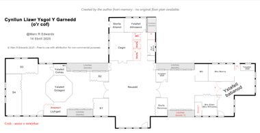 Floor plan reconstructed from memory